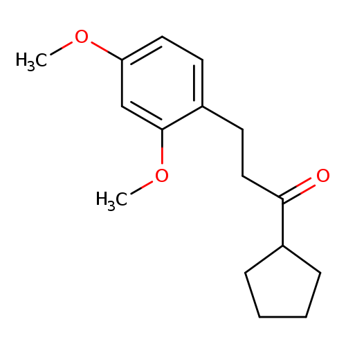 1-Cyclopentyl-3-(2,4-dimethoxyphenyl)propan-1-one