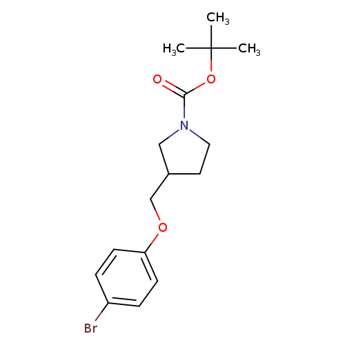 tert-Butyl 3-((4-bromophenoxy)methyl)pyrrolidine-1-carboxylate