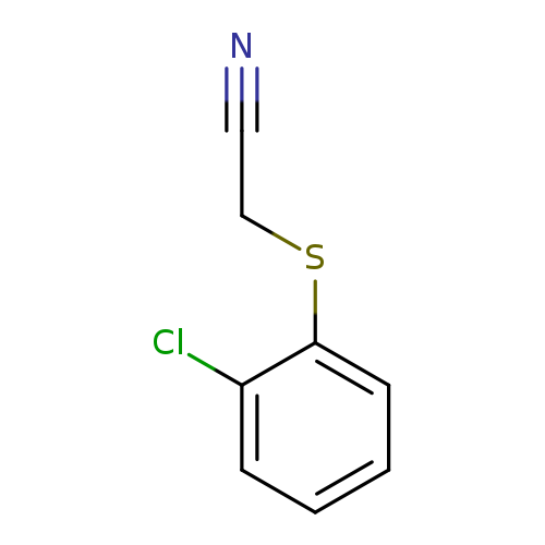 2-((2-Chlorophenyl)thio)acetonitrile