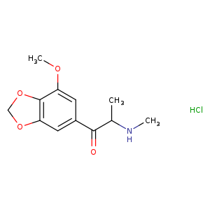 1-(7-methoxybenzo[d][1,3]dioxol-5-yl)-2-(methylamino)propan-1-one,mononhydrochloride