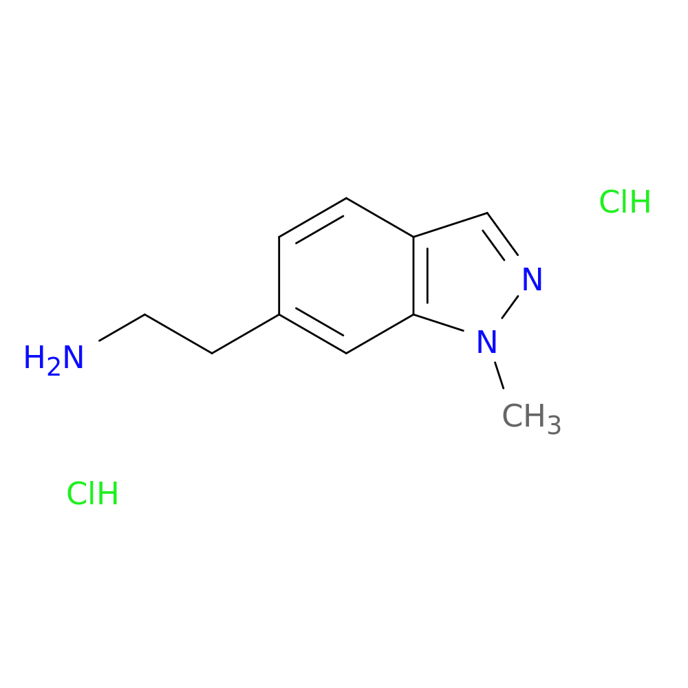 2-(1-methyl-1H-indazol-6-yl)ethan-1-amine dihydrochloride