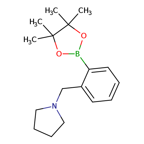 2-(Pyrrolidinomethyl)phenylboronic acid, pinacol ester