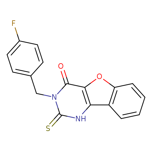 3-(4-Fluoro-benzyl)-2-thioxo-2,3-dihydro-1H-benzo[4,5]furo[3,2-d]pyrimidin-4-one