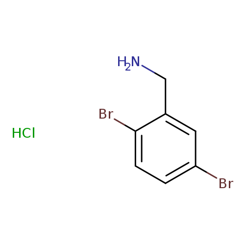 2,5-Dibromobenzyl amine hcl
