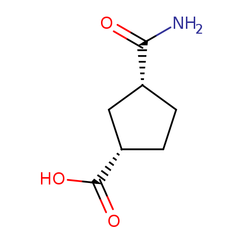 Cyclopentanecarboxylic acid, 3-(aminocarbonyl)-, cis- (9CI)