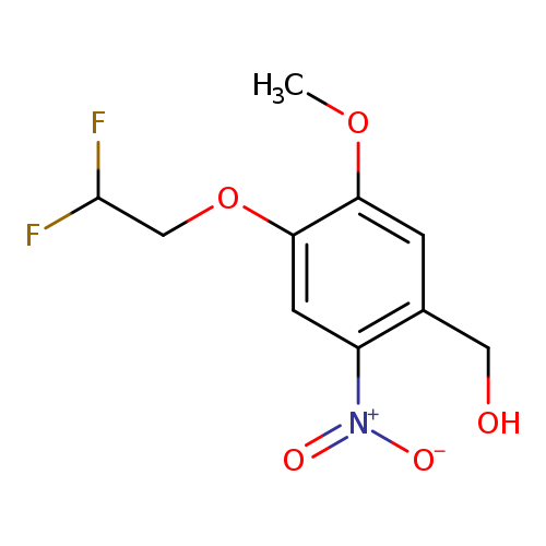 [4-(2,2-difluoroethoxy)-5-methoxy-2-nitrophenyl]methanol