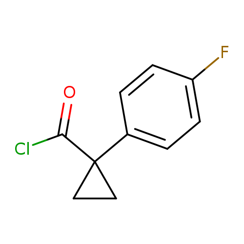 1-(4-Fluorophenyl)cyclopropane-1-carbonyl chloride