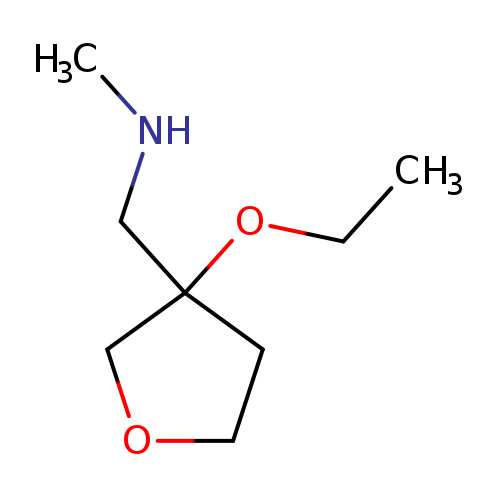 [(3-ethoxyoxolan-3-yl)methyl](methyl)amine