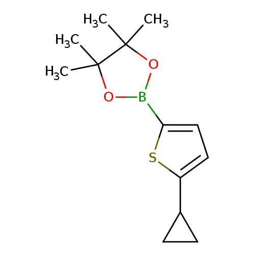 2-(5-cyclopropylthiophen-2-yl)-4,4,5,5-tetramethyl-1,3,2-dioxaborolane