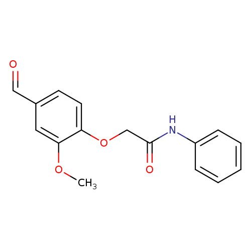 2-(4-Formyl-2-methoxyphenoxy)-n-phenylacetamide