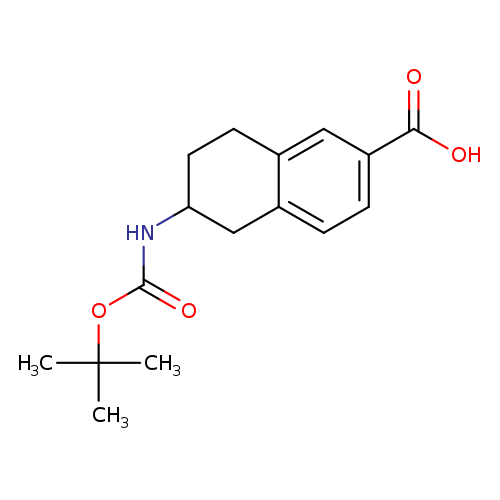 6-{[(tert-butoxy)carbonyl]amino}-5,6,7,8-tetrahydronaphthalene-2-carboxylicacid