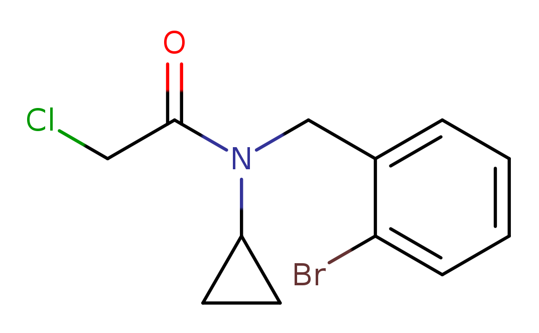 N-(2-Bromobenzyl)-2-chloro-N-cyclopropylacetamide