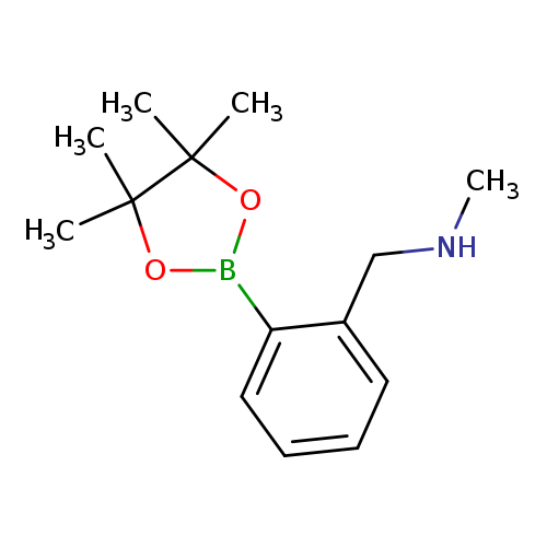 Benzenemethanamine, N-methyl-2-(4,4,5,5-tetramethyl-1,3,2-dioxaborolan-2-yl)-