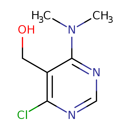(4-chloro-6-(dimethylamino)pyrimidin-5-yl)methanol