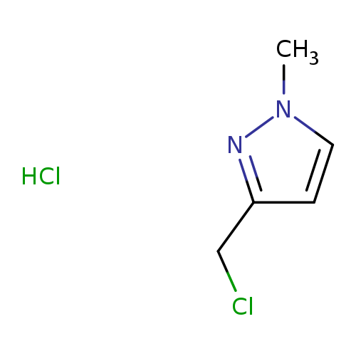 3-(Chloromethyl)-1-methyl-1H-pyrazole hydrochloride