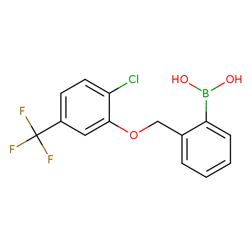 (2-((2-Chloro-5-(trifluoromethyl)phenoxy)methyl)phenyl)boronic acid
