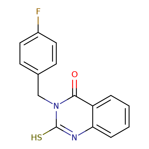 3-[(4-fluorophenyl)methyl]-2-sulfanyl-3,4-dihydroquinazolin-4-one