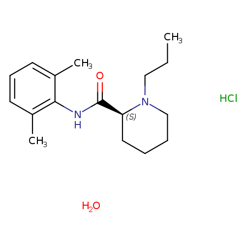 Ropivacaine hydrochloride monohydrate