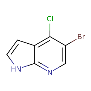 5-Bromo-4-chloro-1H-pyrrolo[2,3-b]pyridine