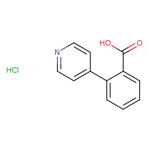 2-(pyridin-4-yl)benzoic acid hydrochloride