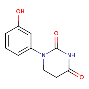 1-(3-hydroxyphenyl)dihydropyrimidine-2,4(1H,3H)-dione