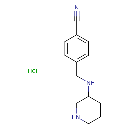 4-(Piperidin-3-ylaminomethyl)-benzonitrile hydrochloride