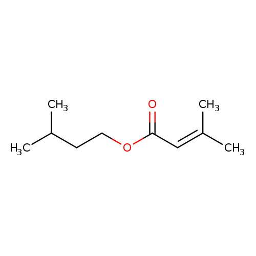 3-methylbutyl 3-methylbut-2-enoate
