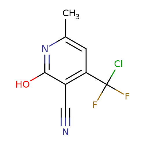 4-[Chloro(difluoro)methyl]-2-hydroxy-6-methylnicotinonitrile