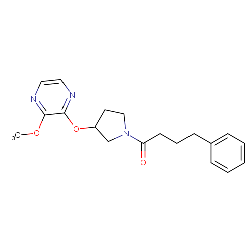1-{3-[(3-methoxypyrazin-2-yl)oxy]pyrrolidin-1-yl}-4-phenylbutan-1-one