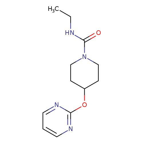 N-ethyl-4-(pyrimidin-2-yloxy)piperidine-1-carboxamide