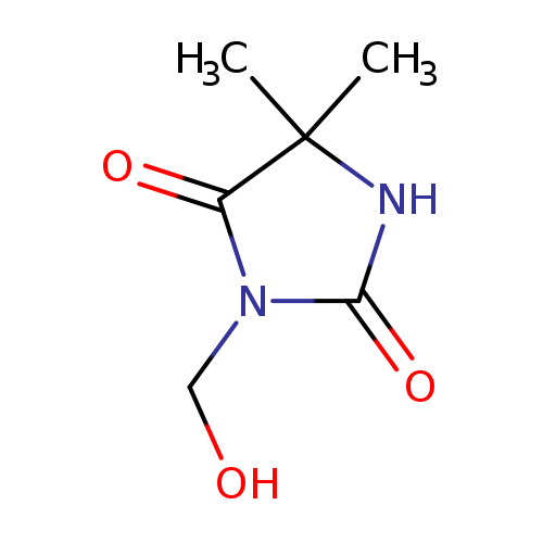 2,4-Imidazolidinedione, 3-(hydroxymethyl)-5,5-dimethyl-