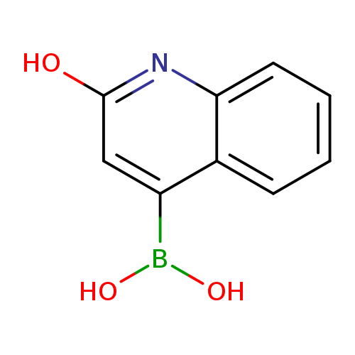 (2-hydroxyquinolin-4-yl)boronic acid