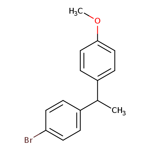 1-Bromo-4-[1-(4-methoxyphenyl)ethyl]benzene
