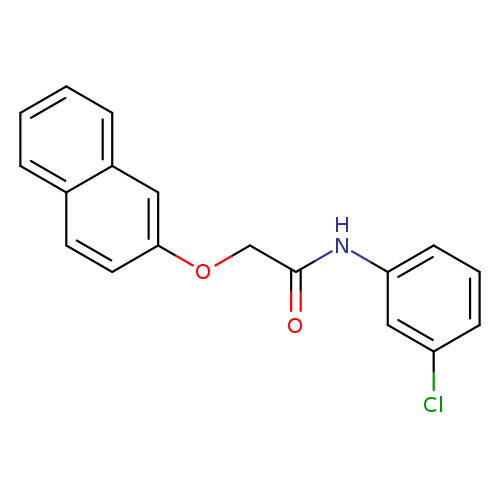 N-(3-chlorophenyl)-2-(2-naphthyloxy)acetamide