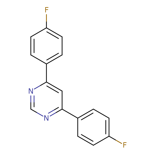 Pyrimidine, 4,6-bis(4-fluorophenyl)-