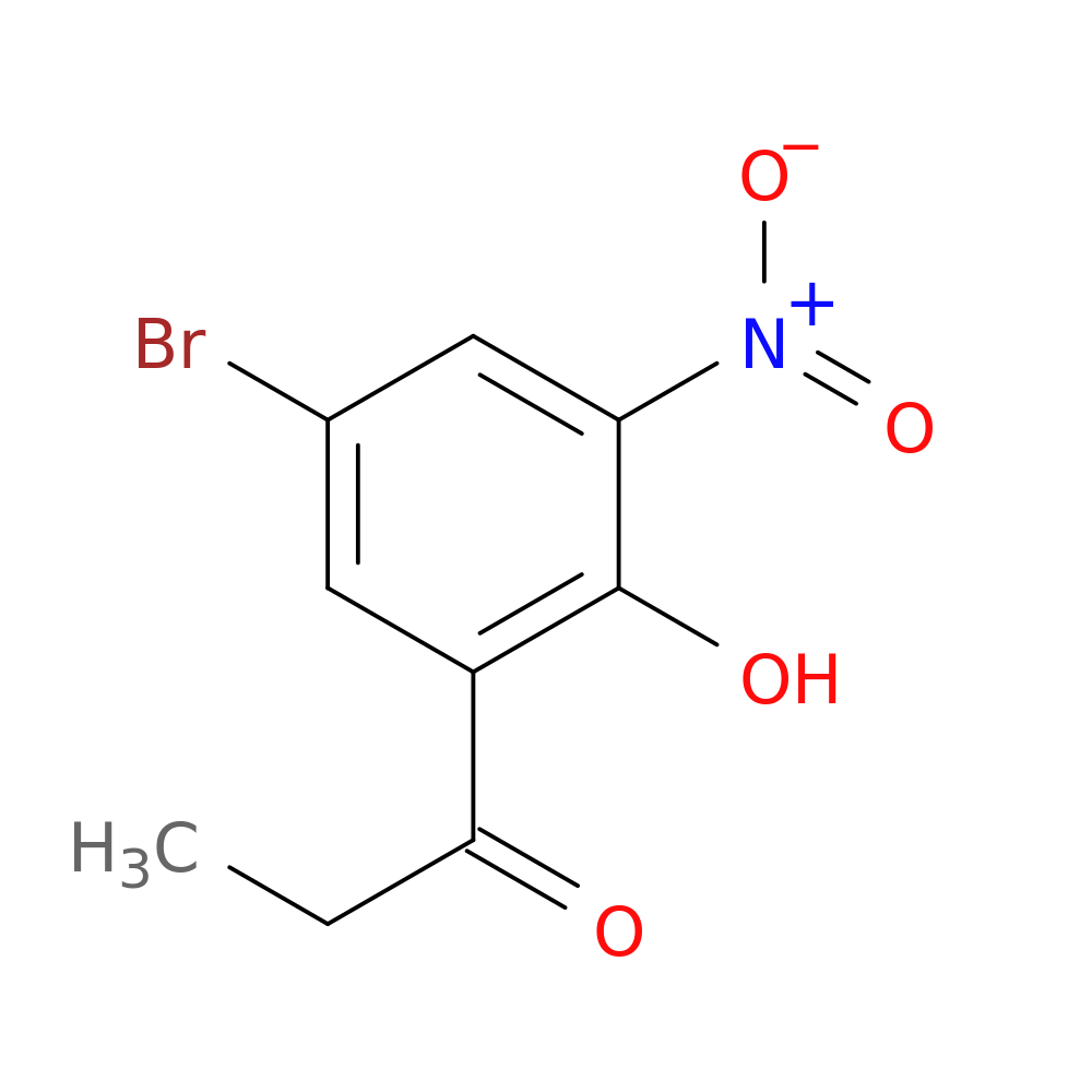 1-(5-Bromo-2-hydroxy-3-nitrophenyl)propan-1-one