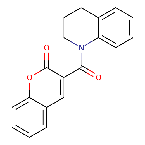 3-(3,4-dihydro-1(2H)-quinolinylcarbonyl)-2H-chromen-2-one