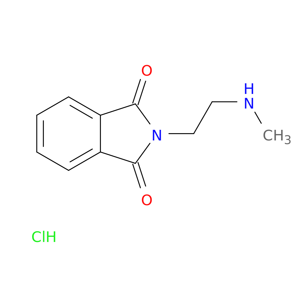2-[2-(Methylamino)ethyl]-2,3-dihydro-1H-isoindole-1,3-dione hydrochloride