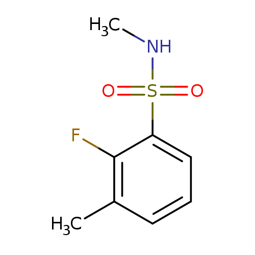 2-fluoro-N,3-dimethylbenzene-1-sulfonamide