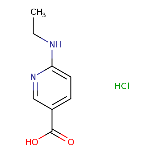 6-(ethylamino)pyridine-3-carboxylicacidhydrochloride
