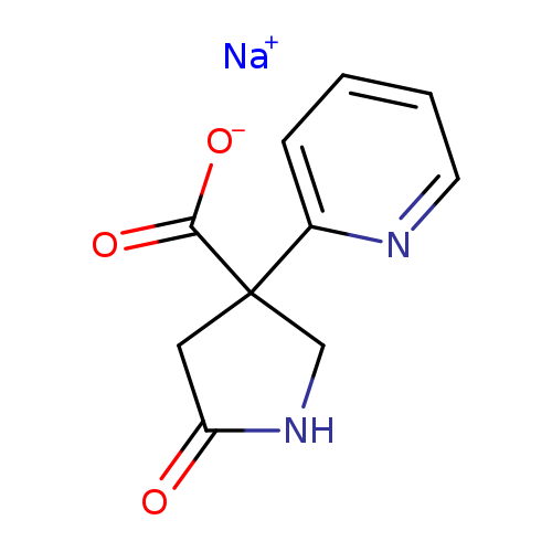 sodium 5-oxo-3-(pyridin-2-yl)pyrrolidine-3-carboxylate