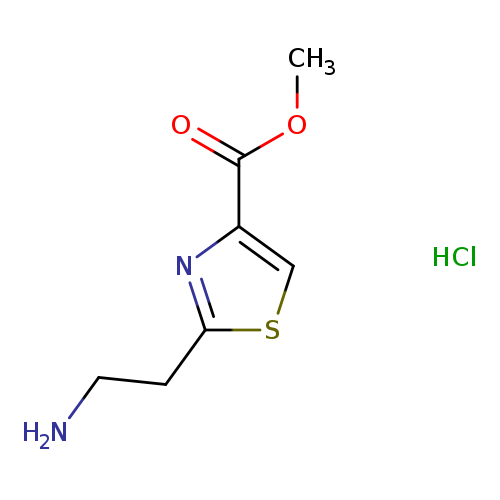Methyl 2-(2-aminoethyl)thiazole-4-carboxylate hydrochloride