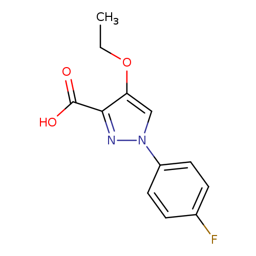 4-ethoxy-1-(4-fluorophenyl)-1H-pyrazole-3-carboxylic acid