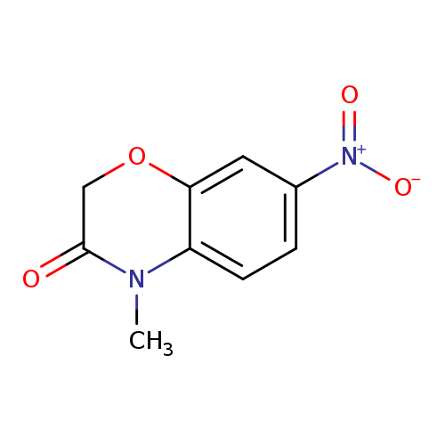 2H-1,4-Benzoxazin-3(4H)-one, 4-methyl-7-nitro-