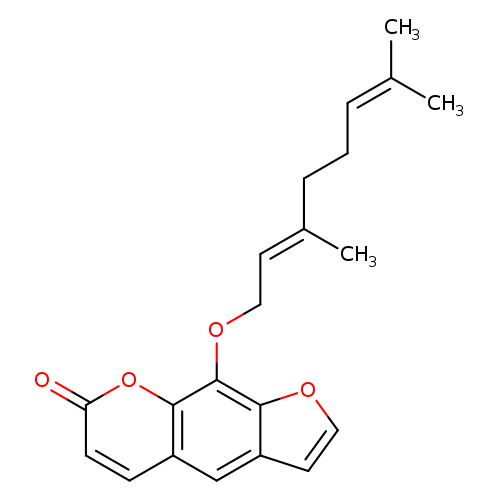 XANTHOTOXOL GERANYL ETHER
