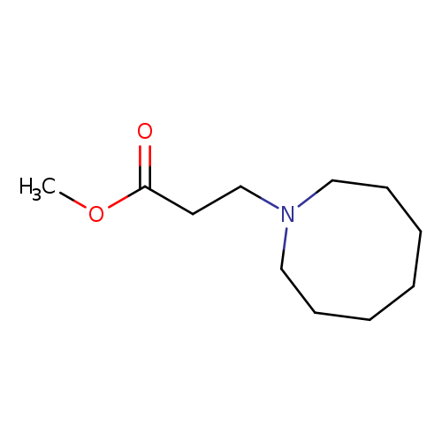 Methyl 3-azocan-1-ylpropanoate