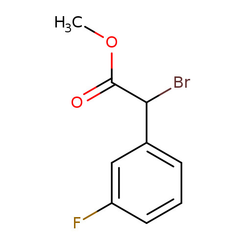 methyl 2-bromo-2-(3-fluorophenyl)acetate