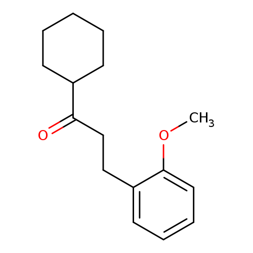 Cyclohexyl 2-(2-methoxyphenyl)ethyl ketone
