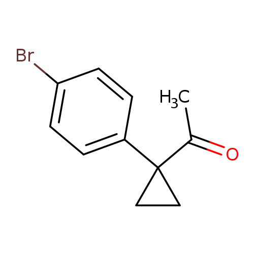 1-[1-(4-BROMOPHENYL)CYCLOPROPYL]ETHAN-1-ONE