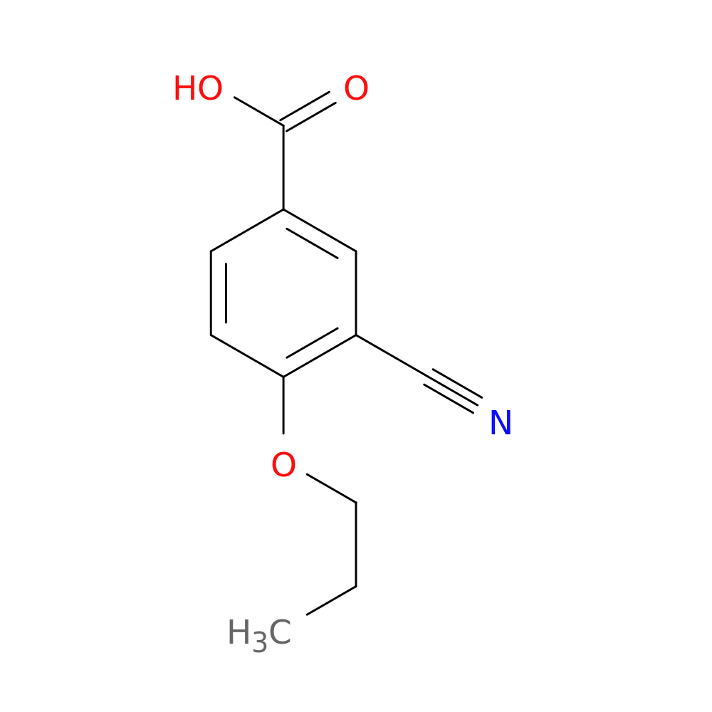 3-Cyano-4-propoxybenzoic acid
